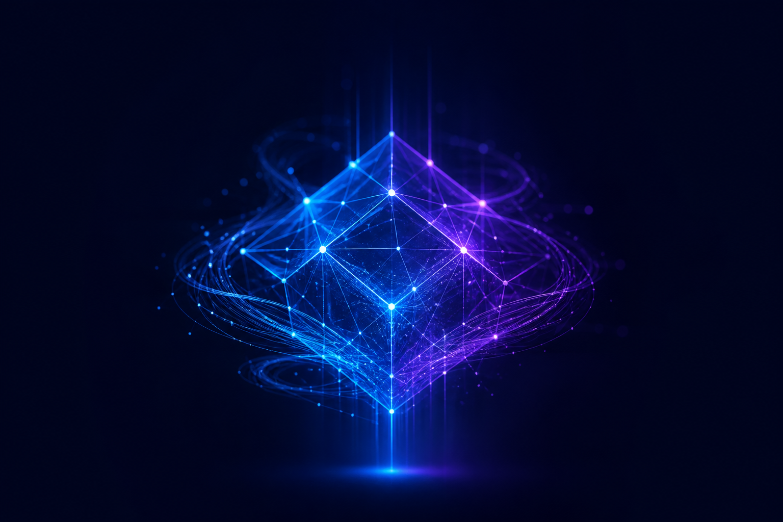 Abstract visualization of connected software systems
